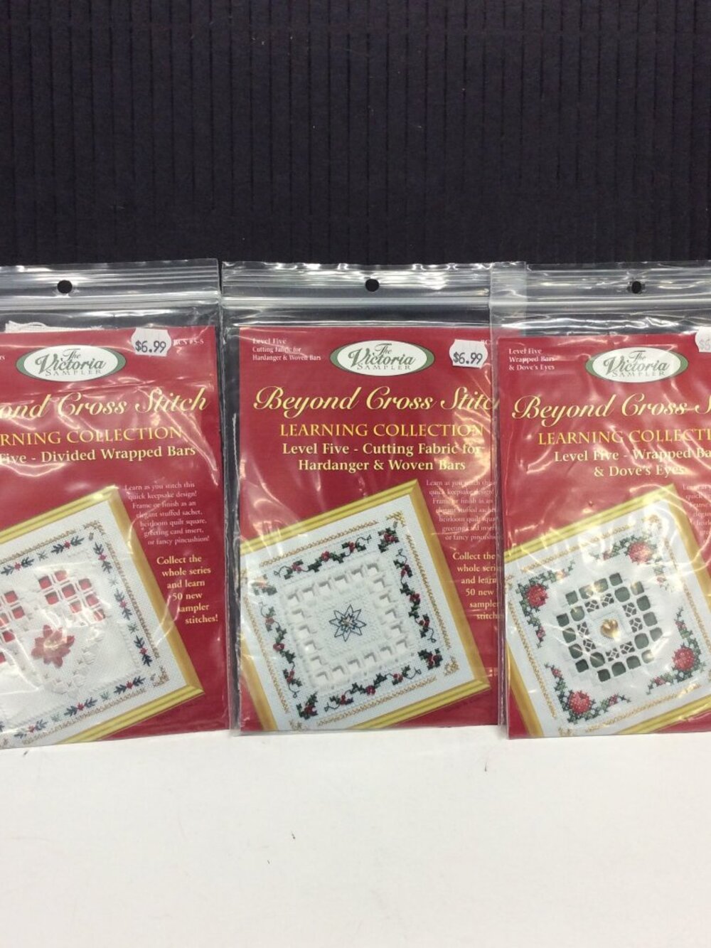 Victoria Sampler Learning Collection Kits Cross Stitch Level Five Lot Of 3